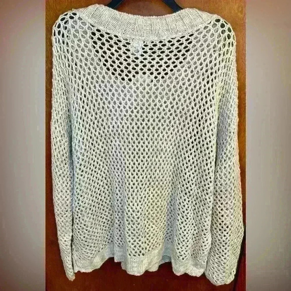 Two-One-Two New York Women’s Sweater Pullover Beige Size Large - Picture 3 of 4